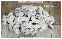 Agentie Servicii Funerare Aranjamente si Coroane funerare - livrari Galati Braila