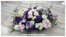 Agentie Servicii Funerare Aranjamente si coroane funerare - livrari Braila Galati
