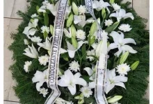 Agentie Servicii Funerare Aranjamente si coroane funerare - livrari Braila Galati
