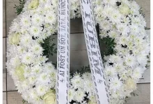 Agentie Servicii Funerare Aranjamente si coroane funerare - livrari Braila Galati