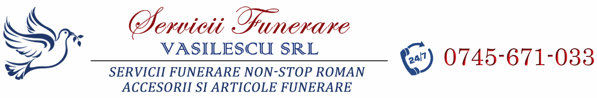 articole funerare roman, pompe funebre roman