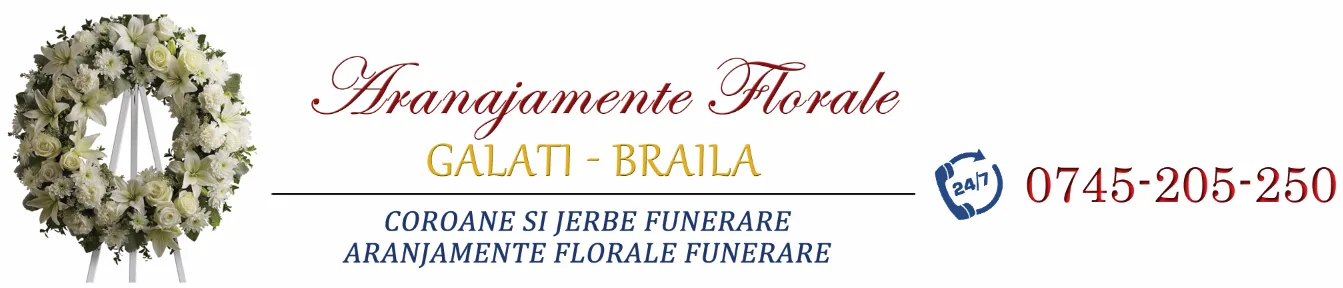 coroane jerbe funerare galati